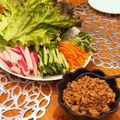 yuminas's cooksnap of when they made 激ウマ！！超簡単肉味噌おにぎらず⁂.