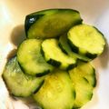 おかしらん's cooksnap of when they made 一本漬け風？キュウリの浅漬け.