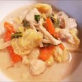 ひまわり032's cooksnap of when they made 鶏胸肉と白菜の酒粕味噌煮込み♪.