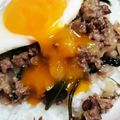 めろ姫's cooksnap of when they made 挽肉のバジル炒めご飯（ガイパットガパオ）.