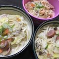 だい☆あお☆まり's cooksnap of when they made ちゃんぽん風うどん.