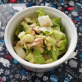 ☆hikonyan☆'s cooksnap of when they made 葉も丸ごと！セロリとツナのマヨぽんサラダ.