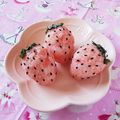 すんずく娘's cooksnap of when they made ★可愛い！いちごの一口おにぎり.