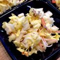 ばたみそーぱん☆'s cooksnap of when they made 白菜とカニかまのツナマヨおかかサラダ.