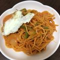 ムラリン★'s cooksnap of when they made 簡単美味♪ケチャ&オイスターナポリタン♡.