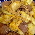 ポムポムポヨコ's cooksnap of when they made 牛肉とキャベツのオイスターソース炒め.