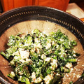 ダッフィーニーうに's cooksnap of when they made 簡単！焼き豆腐で水切り不要☆春菊の白和え.