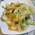 チロチロル's cooksnap of when they made 新キャベツとしめじの味噌マヨネーズ炒め.