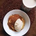 ふか谷's cooksnap of when they made サワークリームパンケーキ３.