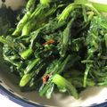 クックDFI5G9☆'s cooksnap of when they made #無限！春菊のニンニク炒め.