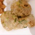 タンタン✩'s cooksnap of when they made 簡単！ライスペーパーでもっちりニラ饅頭❤.