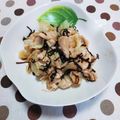 ﾁｲﾁｬﾝﾏﾏ's cooksnap of when they made ☆ささみとキャベツのレンチン塩昆布和え♪.