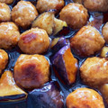 ma2kaboch's cooksnap of when they made お弁当用 枝豆のミートボール(照焼き).