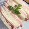 horseland's cooksnap of when they made シンプル♫ ハムサンド.
