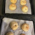 あみことまろ's cooksnap of when they made ホエー消費もっちりベーグル.