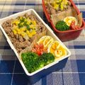 クック63NWIL☆'s cooksnap of when they made ペッパーランチ風弁当.