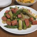 okapi☆☆'s cooksnap of when they made アスパラベーコン炒め.