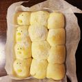 ユウトン。's cooksnap of when they made ホーローバットdeふわふわちぎりパン♡.