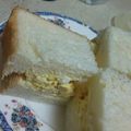 凪なぎ's cooksnap of when they made レンジでチン！！簡単卵サンド✨.