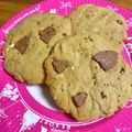 スジ's cooksnap of when they made チョコチャンククッキー.