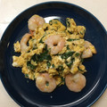 クック78R779☆'s cooksnap of when they made ふわっふわっ卵と海老のバジル炒め.