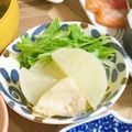 HIRO5E☆'s cooksnap of when they made 圧力鍋☆鶏もも肉&手羽先と大根の塩煮.