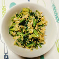 カバゴン's cooksnap of when they made かぶの葉としらすの卵炒め.