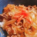 もふもふなねこ's cooksnap of when they made 簡単に作れる牛丼屋さんのような牛丼！.