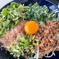 xMARILYNx's cooksnap of when they made 焼きそば麺で台湾まぜそば.