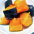 ミニcooking's cooksnap of when they made 素材の味を楽しむ☆かぼちゃの塩煮.