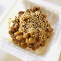 azbjbn's cooksnap of when they made 簡単☆ピリ辛納豆のアレンジ.