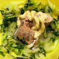 tomo4150's cooksnap of when they made 丸ごとセロリとサバ缶の和えもの.