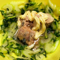 tomo4150's cooksnap of when they made 丸ごとセロリとサバ缶の和えもの.