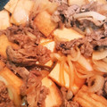おふー☆'s cooksnap of when they made 厚揚げと牛こま肉の甘辛煮.