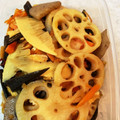 マコミコ's cooksnap of when they made ふき☆わらび☆蓮根☆お揚げの煮しめ.
