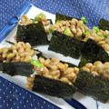 miyuki12's cooksnap of when they made ♪ネバネバ納豆のおにぎり♪.