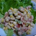 masumaro's cooksnap of when they made 大豆とトマトのバジル添えサラダ！.