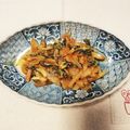 クックT2ZQCT☆'s cooksnap of when they made セロリの金平風(低糖質メニュー).