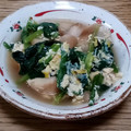 ポニーリボン's cooksnap of when they made ほうれん草と麩の卵とじ♪美味しいお出汁♪.