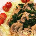 クックVDY0UG☆'s cooksnap of when they made ふわふわ卵が決め手♡豚肉とほうれん草炒め.