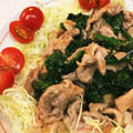 クックVDY0UG☆'s cooksnap of when they made ふわふわ卵が決め手♡豚肉とほうれん草炒め.