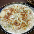 LANAROY's cooksnap of when they made 鮭と白菜のとろとろグラタン☆.