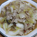 55才のおじさん's cooksnap of when they made 豚バラと白菜、椎茸、春雨の中華風旨煮☆★.