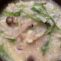 クックXCYSK0☆'s cooksnap of when they made 水菜とブナシメジのかき玉汁.