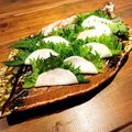 胃袋わっしょい's cooksnap of when they made 冬の最高の酒の肴☆大根の大葉明太子挟み.
