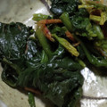 ヨシヨッシー's cooksnap of when they made ほうれん草と桜えびのナムル.