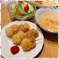 nakamucchi's cooksnap of when they made お弁当にも❤ウズラ＆ウインナー串フライ♬.