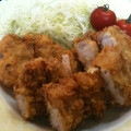 ★みさきんぐ★'s cooksnap of when they made 普通の厚切りとんかつ♪.