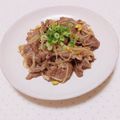 まあまま☆0403's cooksnap of when they made 簡単夕食！牛肉とキノコ炒め.