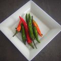 ひさかた's cooksnap of when they made 美味しい青唐辛子の塩漬け　（少量）.